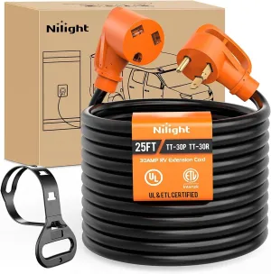 30Amp 25FT RV Extension Cord
