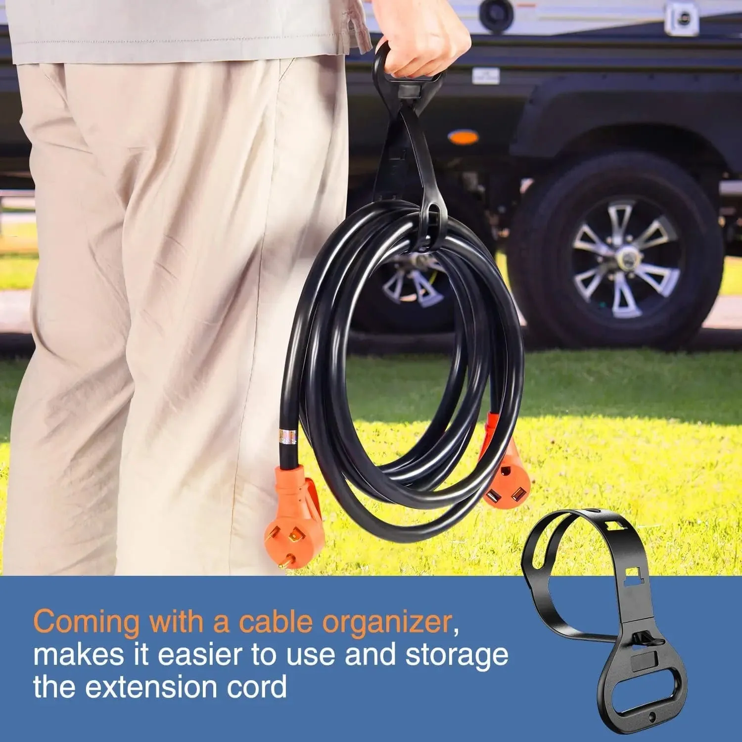 30Amp 25FT RV Extension Cord