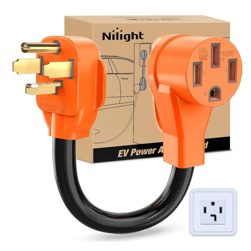 30AMP to 50AMP 4Prong EV Charger Adapter Cord