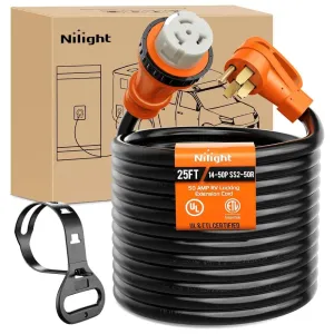 50AMP 25FT RV Locking Extension Cord