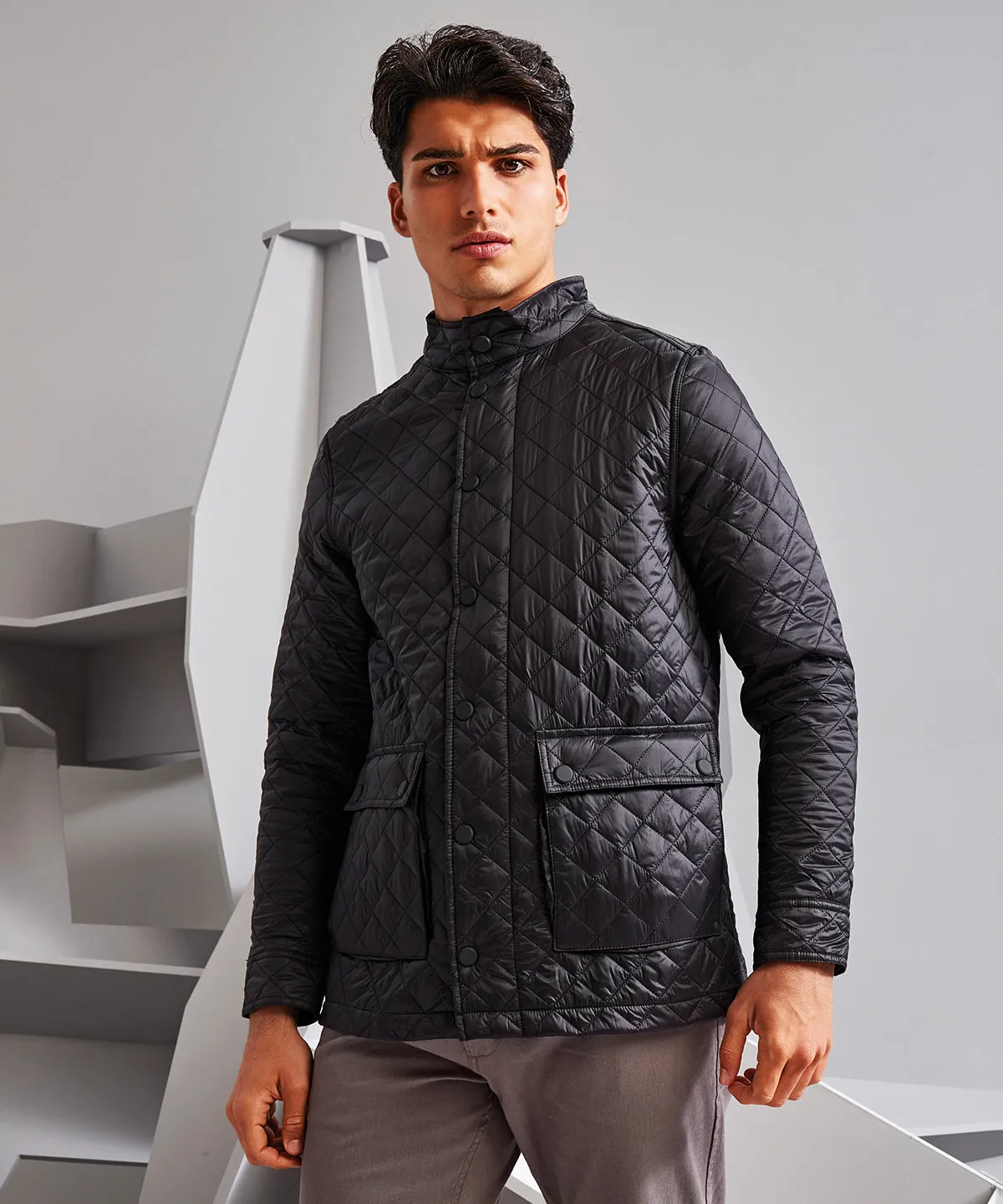 Black - Quartic quilt jacket