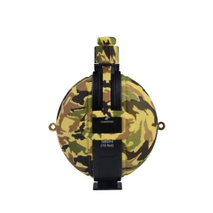 Collapsible Military Water Bottle Newly Designed Silicone Water Kettle Canteen with Compass Bottle Cap for Hiking Camping Outdoors