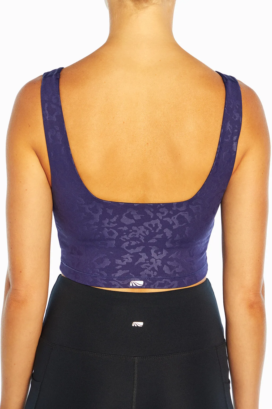 Embossed Lola Long Sports Bra