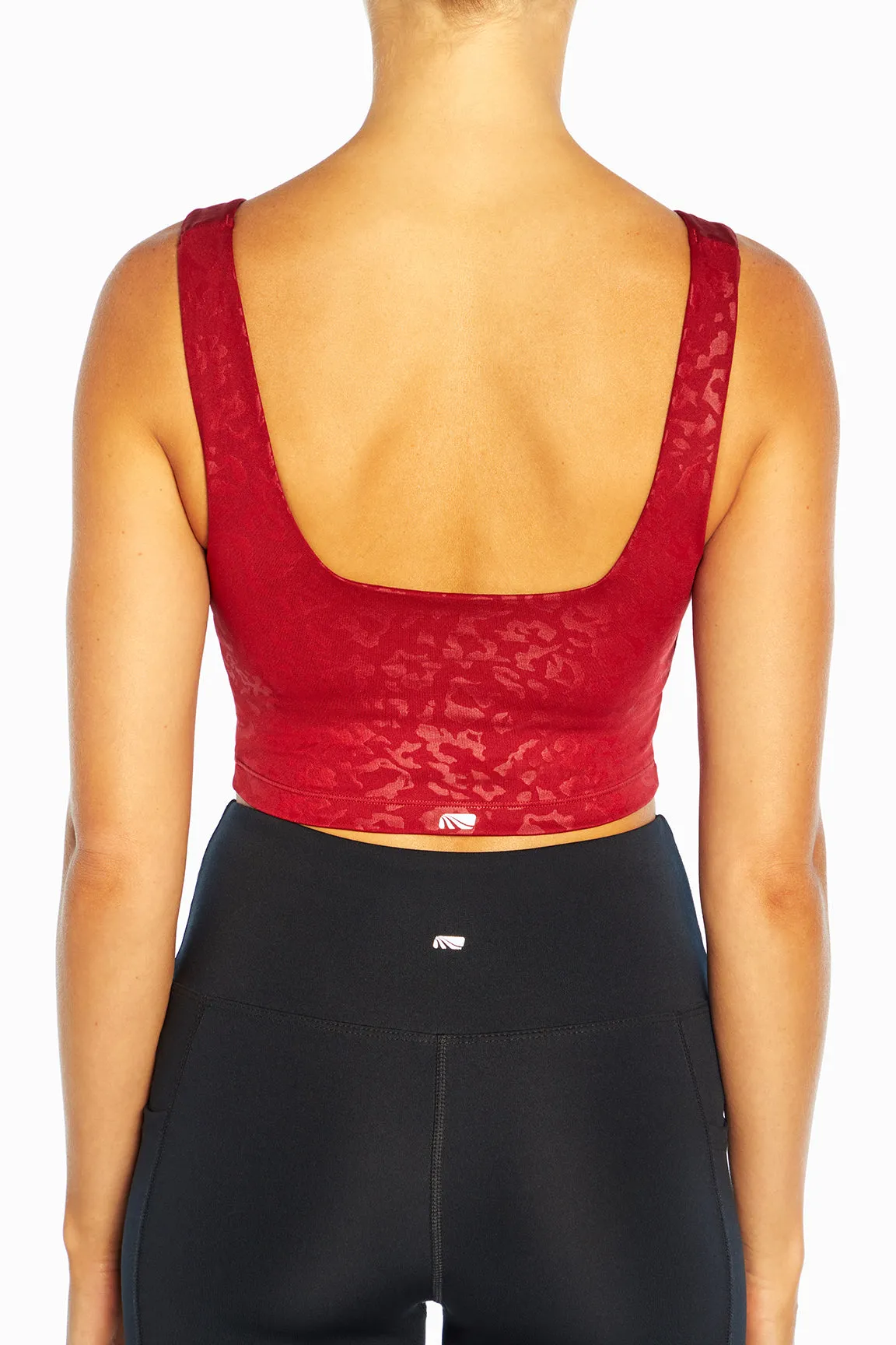 Embossed Lola Long Sports Bra