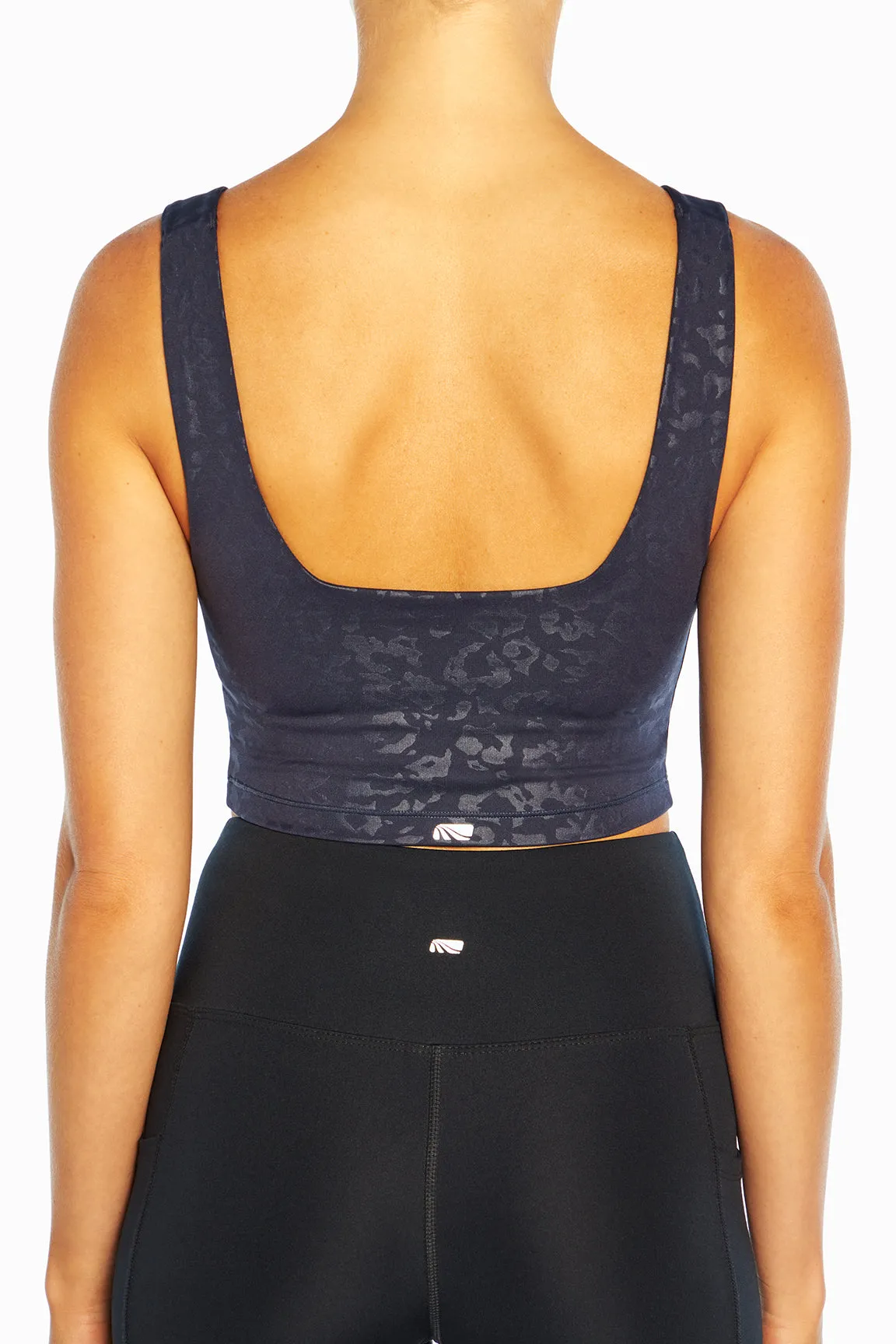 Embossed Lola Long Sports Bra