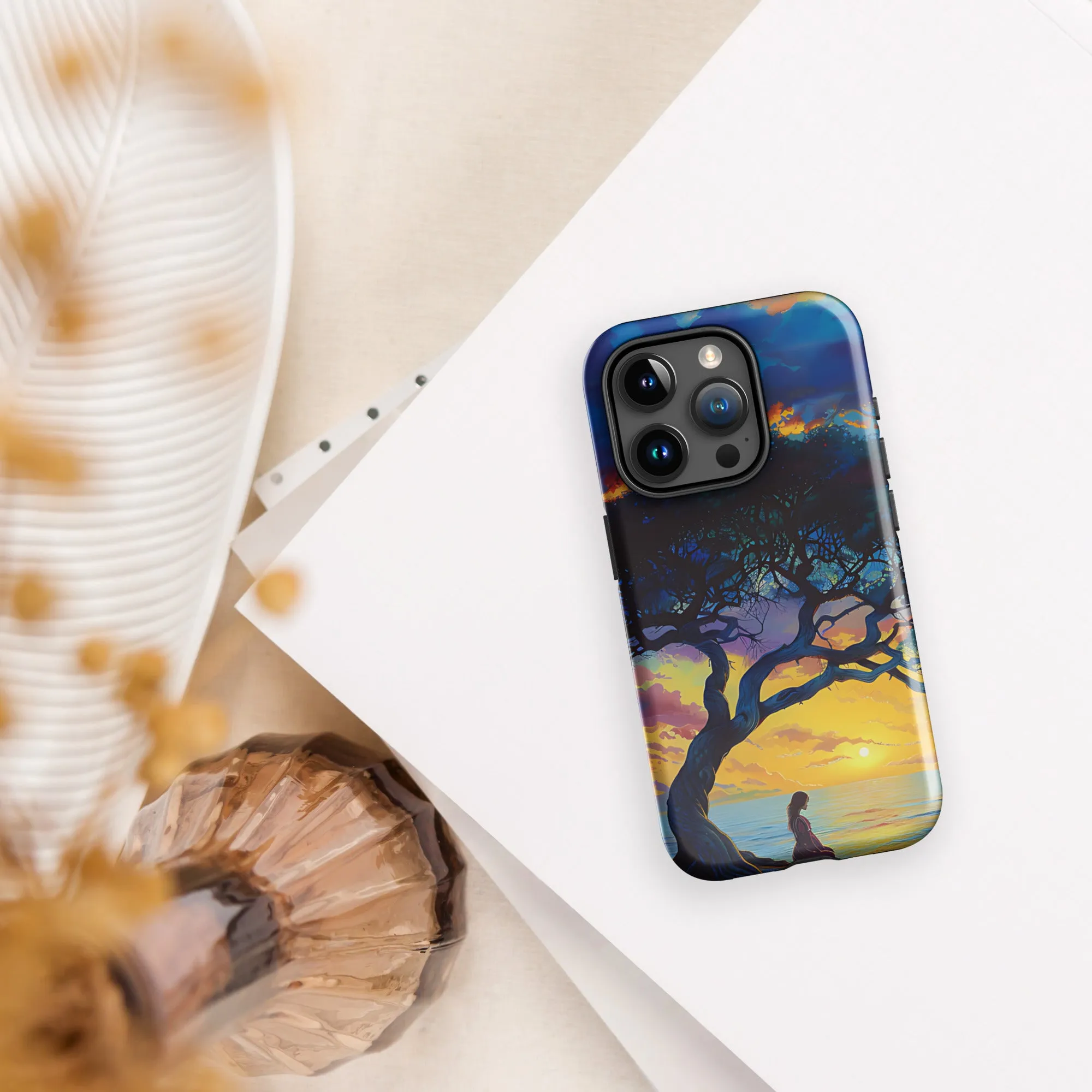 Gleaming Serenity Tough Case for iPhone®