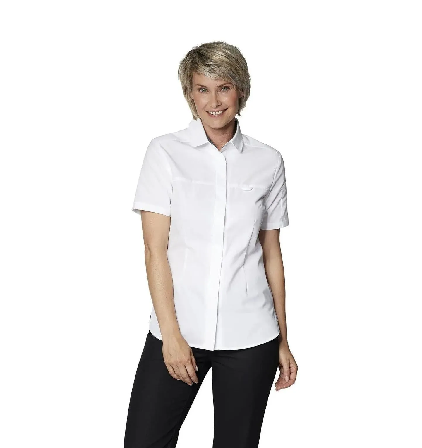 Kentaur 15054 Ladies Short Sleeve Shirt (Women's Short Sleeve Shirt)