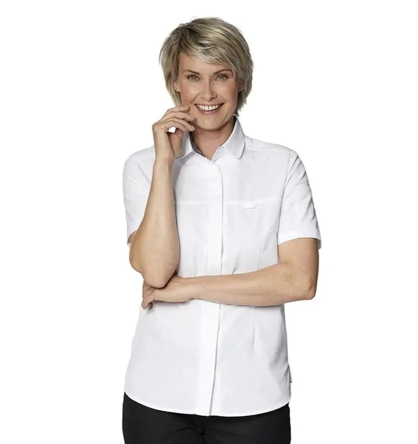 Kentaur 15054 Ladies Short Sleeve Shirt (Women's Short Sleeve Shirt)