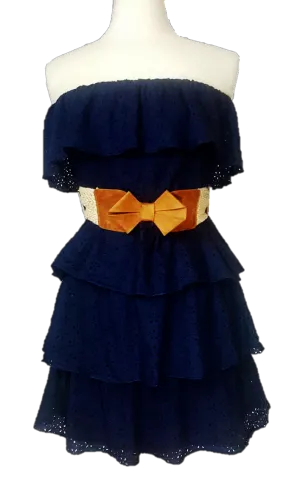 Layered Strapless Dress