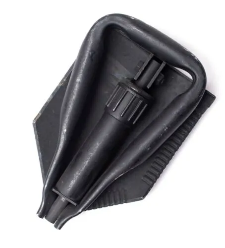 Military Issue Entrenching Tool (E-Tool), Folding Shovel w/ D Handle