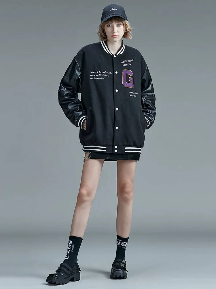 Mode Bag Leather Jacket Logo