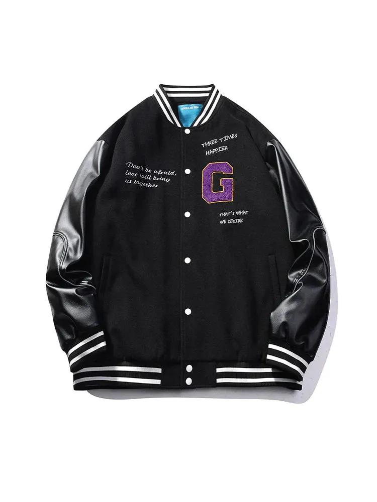 Mode Bag Leather Jacket Logo