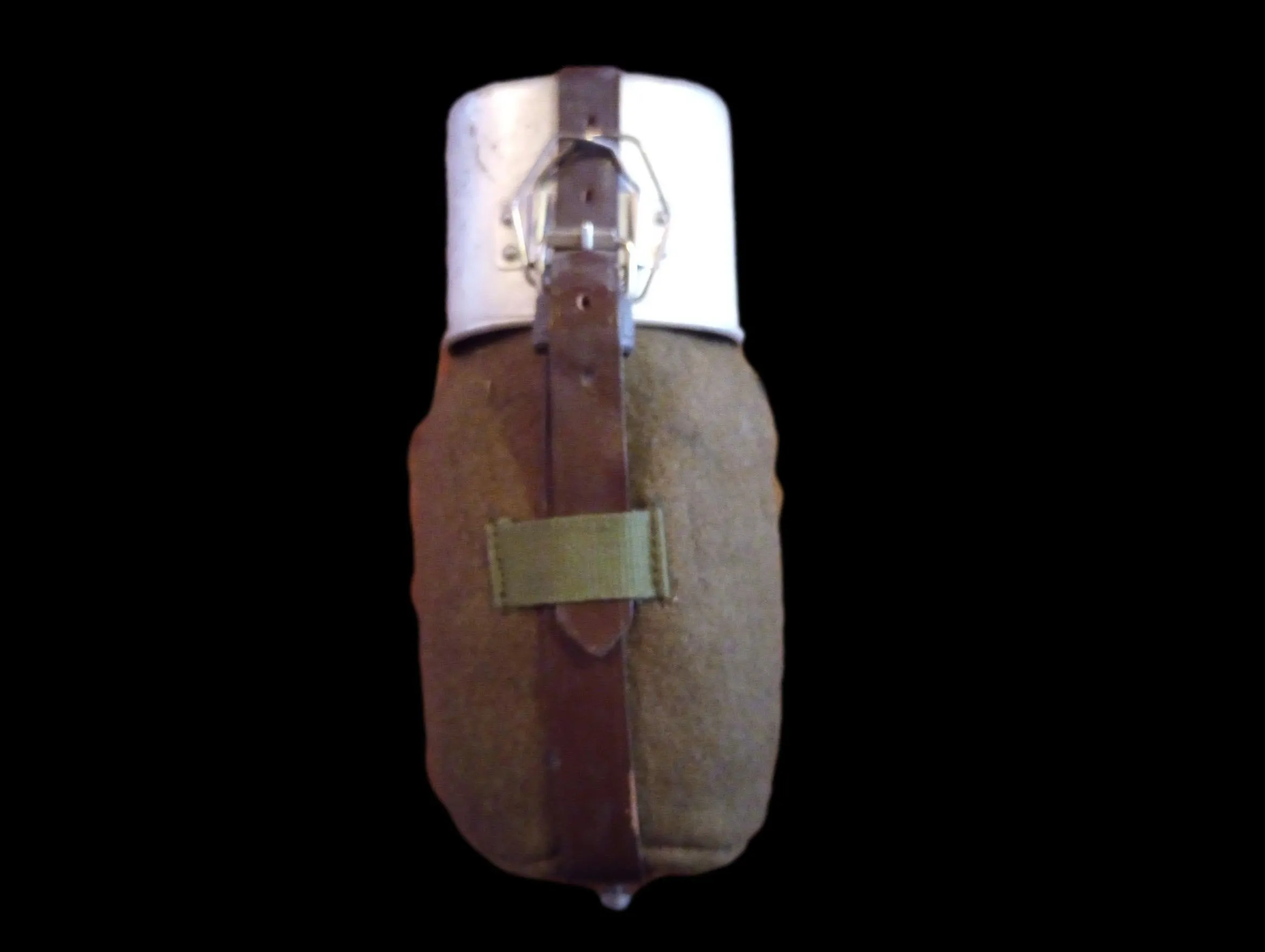 Romanian Army Military Canteen With Cup & Cover 32 ounce Genuine Water Bottle