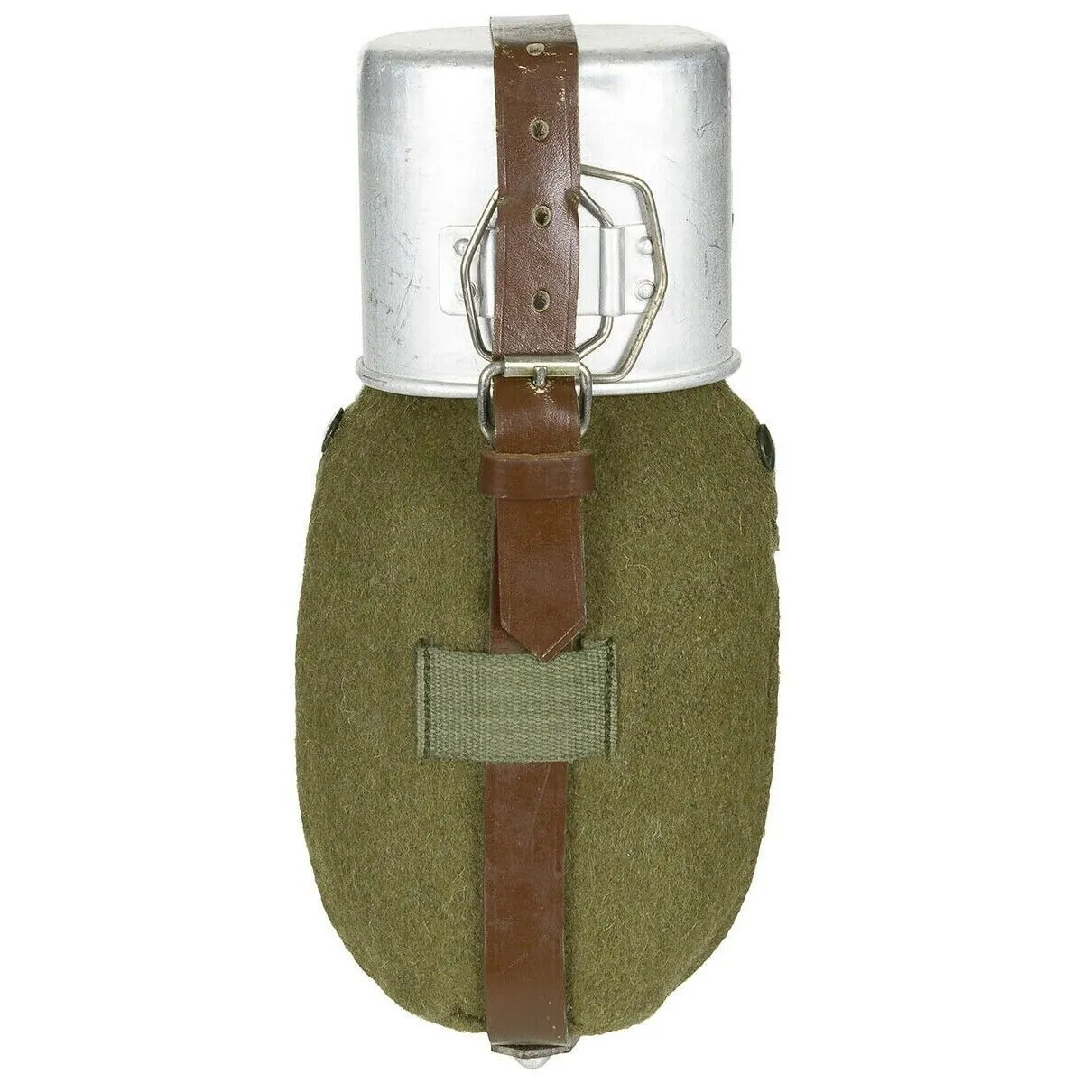 Romanian Army Military Canteen With Cup & Cover 32 ounce Genuine Water Bottle