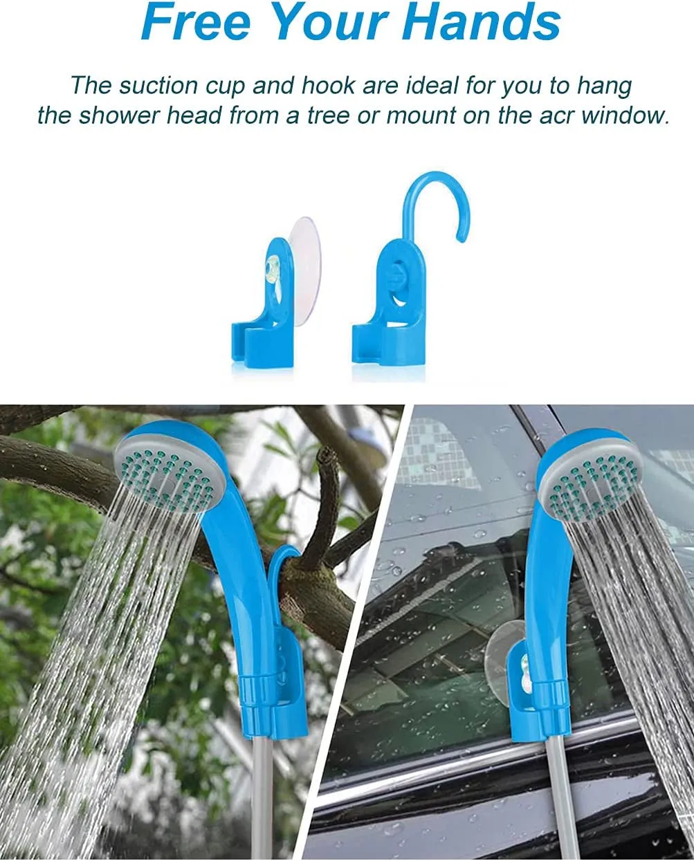 Splish Splash, Adventure Bash: The Electric Shower to Keep You Clean While Camping!