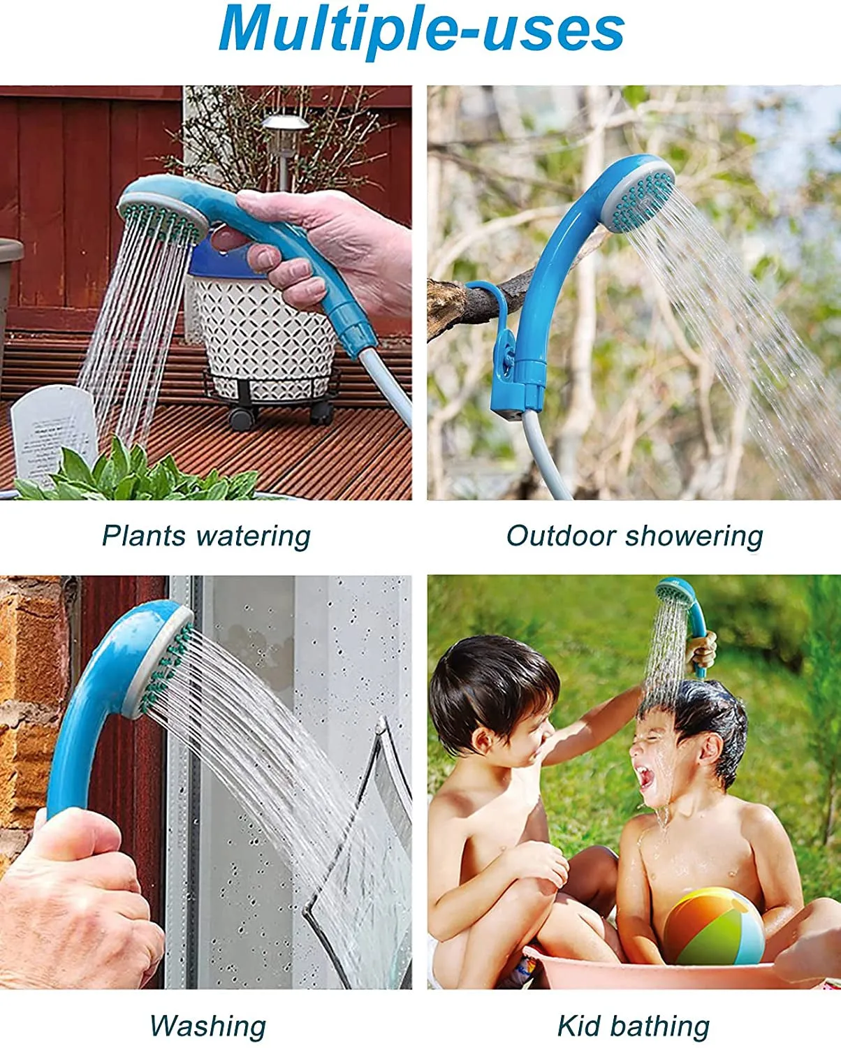 Splish Splash, Adventure Bash: The Electric Shower to Keep You Clean While Camping!