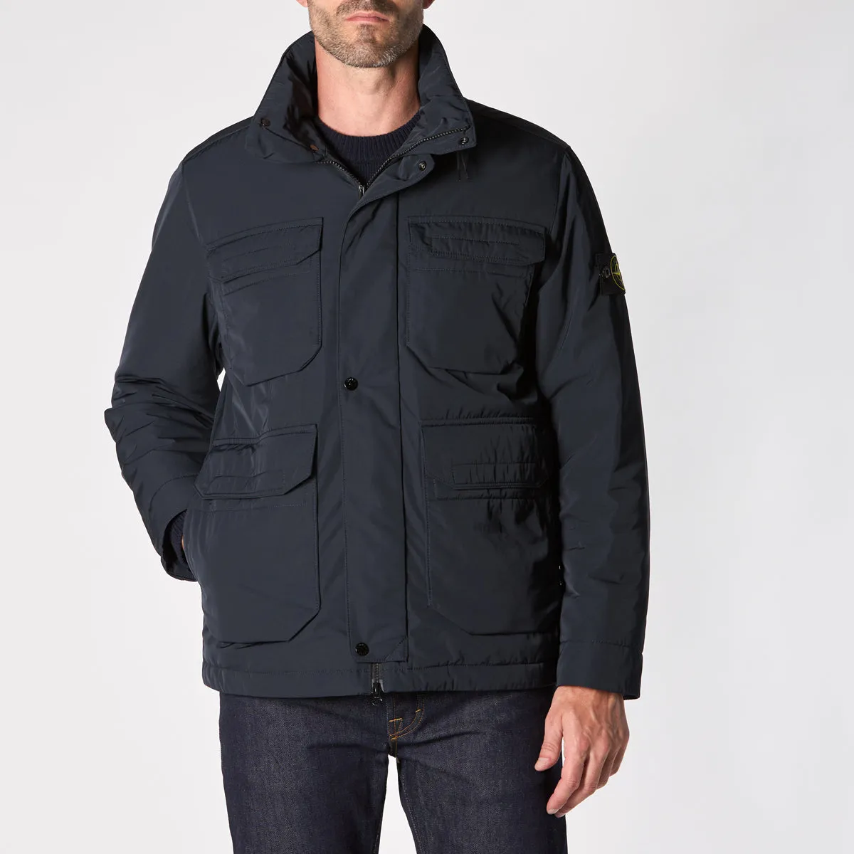 Sure! Here is an optimized title for the e-commerce product:

Stone Island Mens Jacket 811543626 V0020 - Stylish Blue Lightweight Outerwear