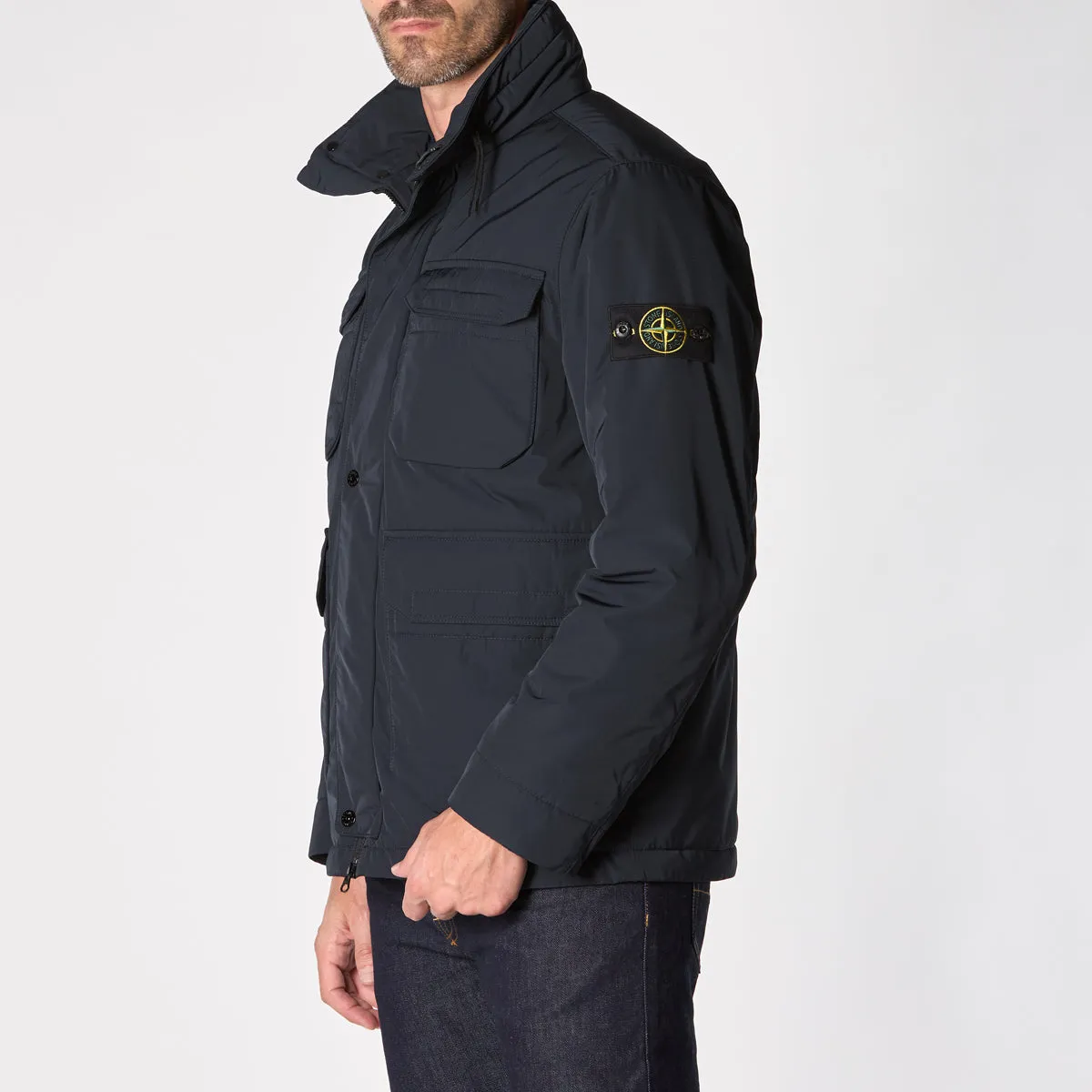 Sure! Here is an optimized title for the e-commerce product:

Stone Island Mens Jacket 811543626 V0020 - Stylish Blue Lightweight Outerwear