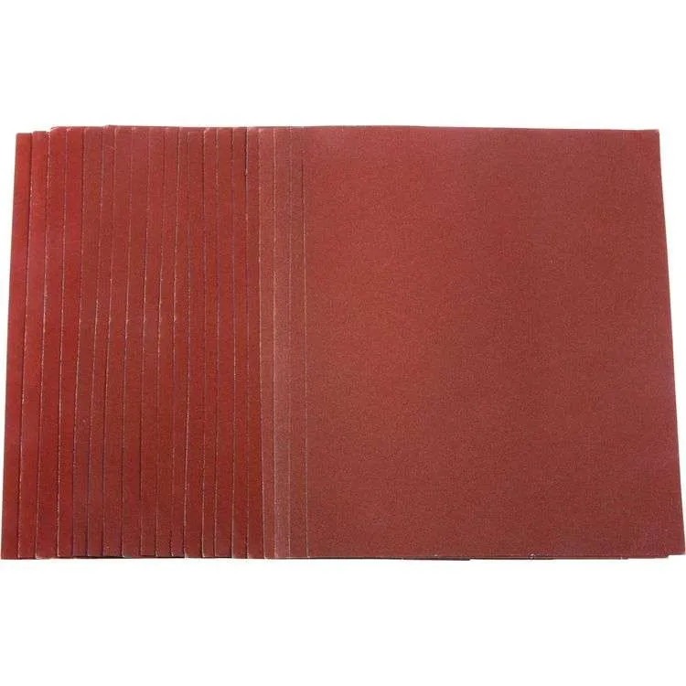 Wet And Dry Sandpaper Sheets Assorted 20pc - Blue Spot